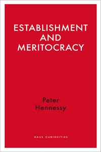 Establishment and Meritocracy_cover