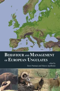 Behaviour and Management of European Ungulates_cover