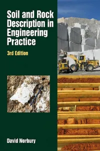 Soil and Rock Description in Engineering Practice 3rd edition_cover