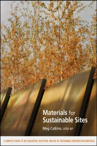 Materials for Sustainable Sites_cover