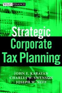 Strategic Corporate Tax Planning_cover