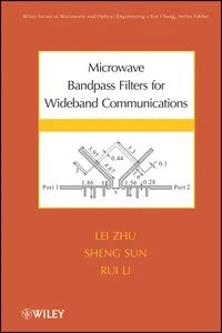 Microwave Bandpass Filters for Wideband Communications_cover