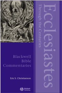 Ecclesiastes Through the Centuries_cover