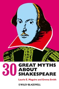 30 Great Myths about Shakespeare_cover