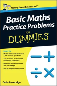 Basic Maths Practice Problems For Dummies_cover