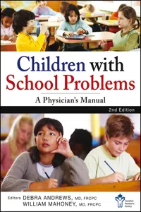 Children With School Problems: A Physician's Manual_cover