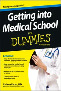 Getting into Medical School For Dummies_cover