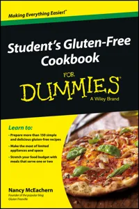 Student's Gluten-Free Cookbook For Dummies_cover