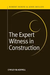 The Expert Witness in Construction_cover