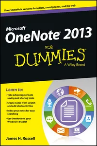 OneNote 2013 For Dummies_cover
