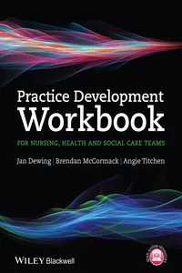 Practice Development Workbook for Nursing, Health and Social Care Teams_cover