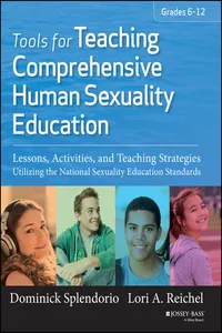 Tools for Teaching Comprehensive Human Sexuality Education_cover