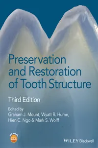 Preservation and Restoration of Tooth Structure_cover