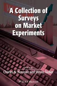 A Collection of Surveys on Market Experiments_cover