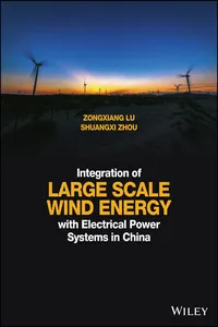 Integration of Large Scale Wind Energy with Electrical Power Systems in China_cover