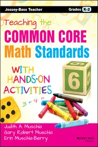 Teaching the Common Core Math Standards with Hands-On Activities, Grades K-2_cover