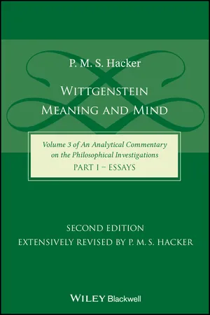 [PDF] Wittgenstein de P. M. S. Hacker libro electrónico | Perlego