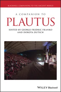 A Companion to Plautus_cover