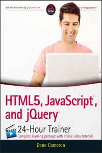 HTML5, JavaScript, and jQuery 24-Hour Trainer_cover