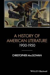 A History of American Literature 1900 - 1950_cover