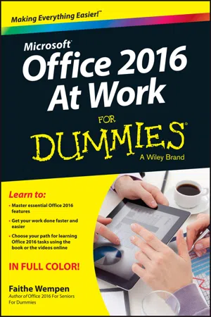 [PDF] Office 2016 at Work For Dummies de Faithe Wempen libro ...