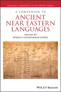 A Companion to Ancient Near Eastern Languages_cover