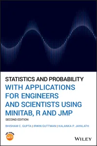 Statistics and Probability with Applications for Engineers and Scientists Using MINITAB, R and JMP_cover