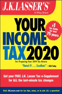 J.K. Lasser's Your Income Tax 2020_cover