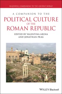 A Companion to the Political Culture of the Roman Republic_cover