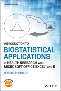 Introduction to Biostatistical Applications in Health Research with Microsoft Office Excel and R_cover