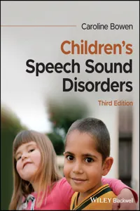 Children's Speech Sound Disorders_cover