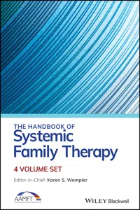 The Handbook of Systemic Family Therapy, Set_cover