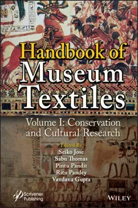 Handbook of Museum Textiles, Volume 1_cover