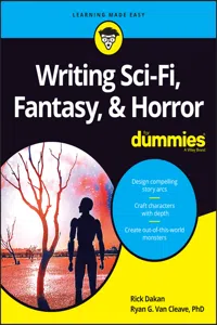 Writing Sci-Fi, Fantasy, & Horror For Dummies_cover