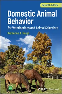 Domestic Animal Behavior for Veterinarians and Animal Scientists_cover