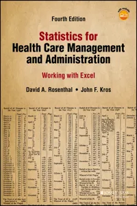 Statistics for Health Care Management and Administration_cover