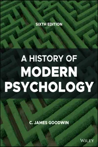 A History of Modern Psychology_cover