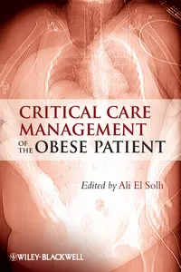Critical Care Management of the Obese Patient_cover
