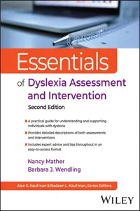 Essentials of Dyslexia Assessment and Intervention_cover