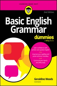 Basic English Grammar For Dummies_cover