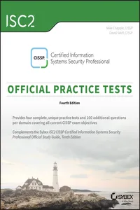 ISC2 CISSP Certified Information Systems Security Professional Official Practice Tests_cover