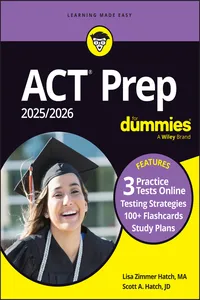 ACT Prep 2025/2026 For Dummies_cover