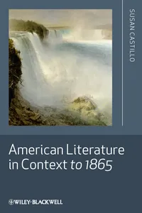American Literature in Context to 1865_cover