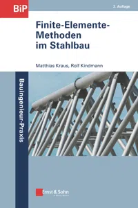 Finite-Elemente-Methoden im Stahlbau_cover