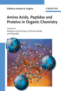 Amino Acids, Peptides and Proteins in Organic Chemistry, Analysis and Function of Amino Acids and Peptides_cover