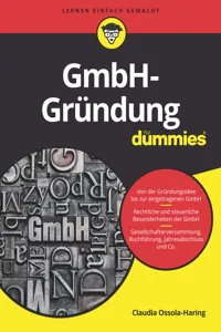 GmbH-Gründung für Dummies_cover