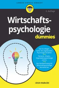 Wirtschaftspsychologie für Dummies_cover