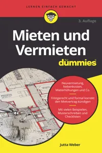 Mieten und Vermieten für Dummies_cover