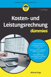 Kosten- und Leistungsrechnung für Dummies_cover