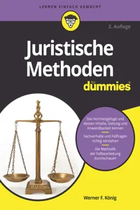 Juristische Methoden für Dummies_cover